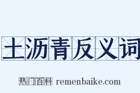 土沥青反义词是什么意思的图片